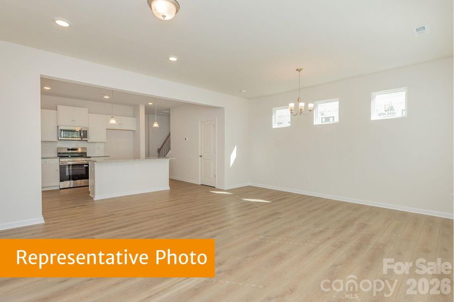 Suwanee Family Room & Dining