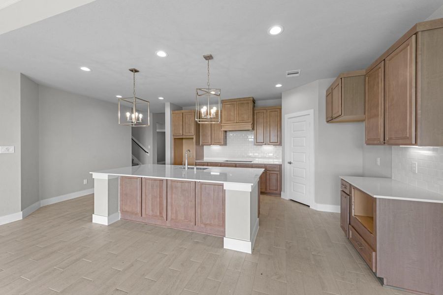 Furnished interior view inside a new home in Briarwood Crossing, Rosenberg (Image 15).