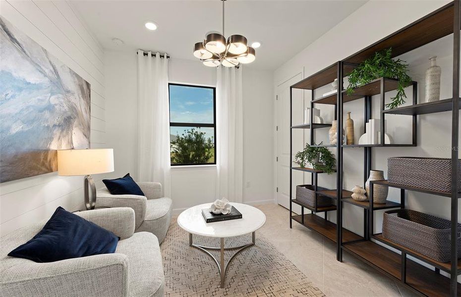 Furnished interior view inside a new home in BeachWalk by Manasota Key, Englewood (Image 12). Furnished interior view inside a new home in BeachWalk by Manasota Key, Englewood (Image 12).