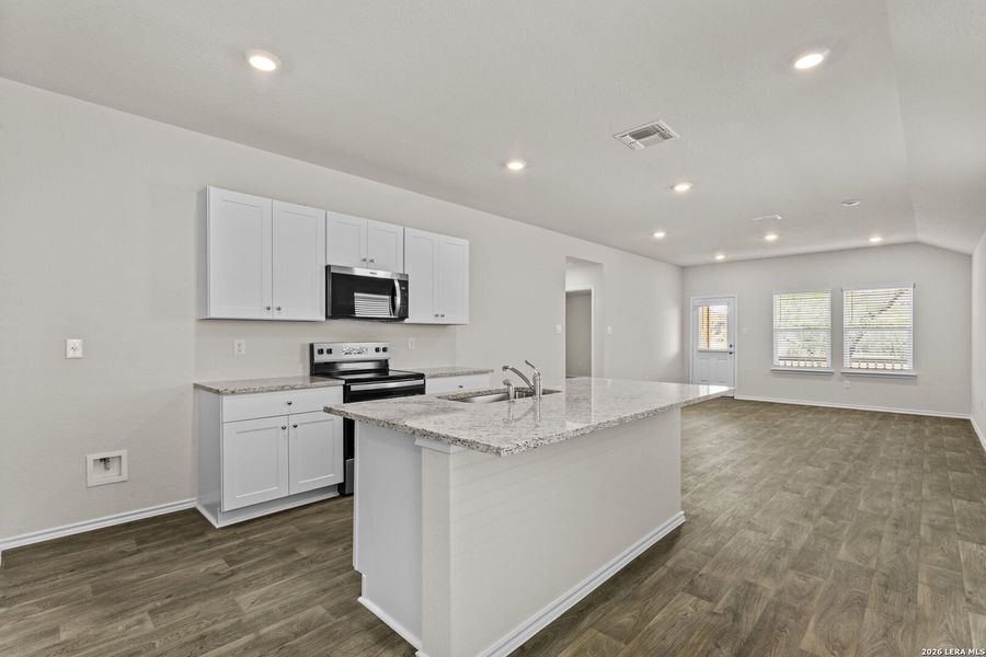 Furnished interior view inside a new home in Laurel Vistas, San Antonio (Image 9).