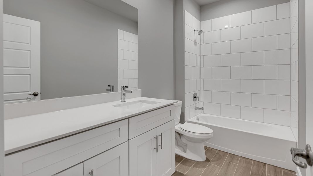 Furnished interior view inside a new home in Northwest Passage, Midland (Image 8). Furnished interior view inside a new home in Northwest Passage, Midland (Image 8).