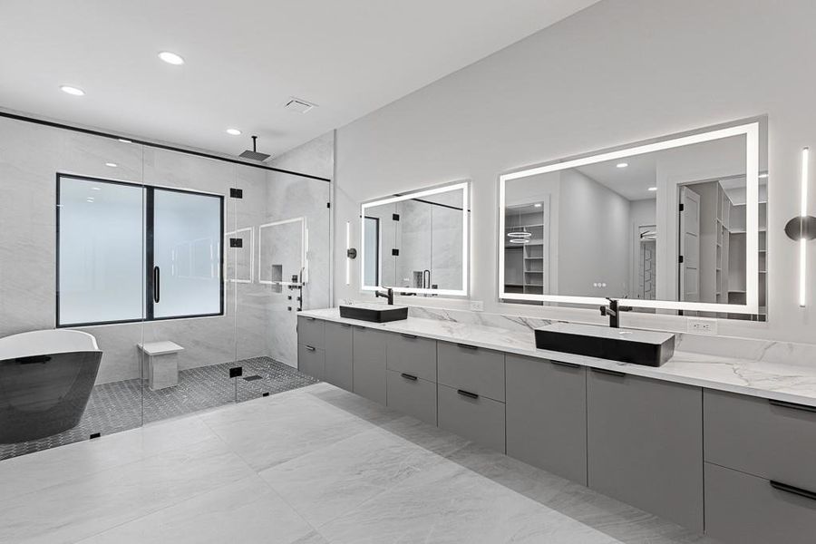 Furnished interior view inside a new home in , Buford (Image 14).