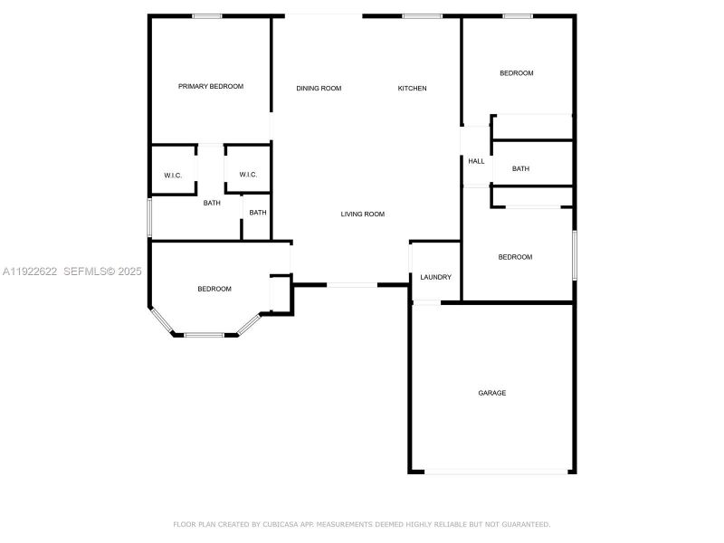 2D floor plan layout of this home in , Lehigh Acres, FL (Image 5).
