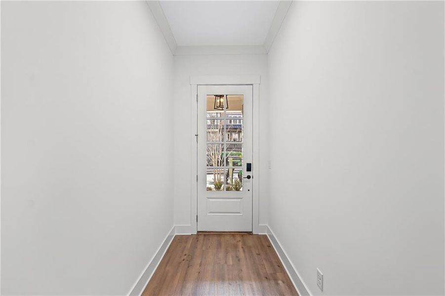 Spacious, unfurnished interior of a new home in Devin's Shire - A Kennesaw Tradition, Kennesaw (Image 14).