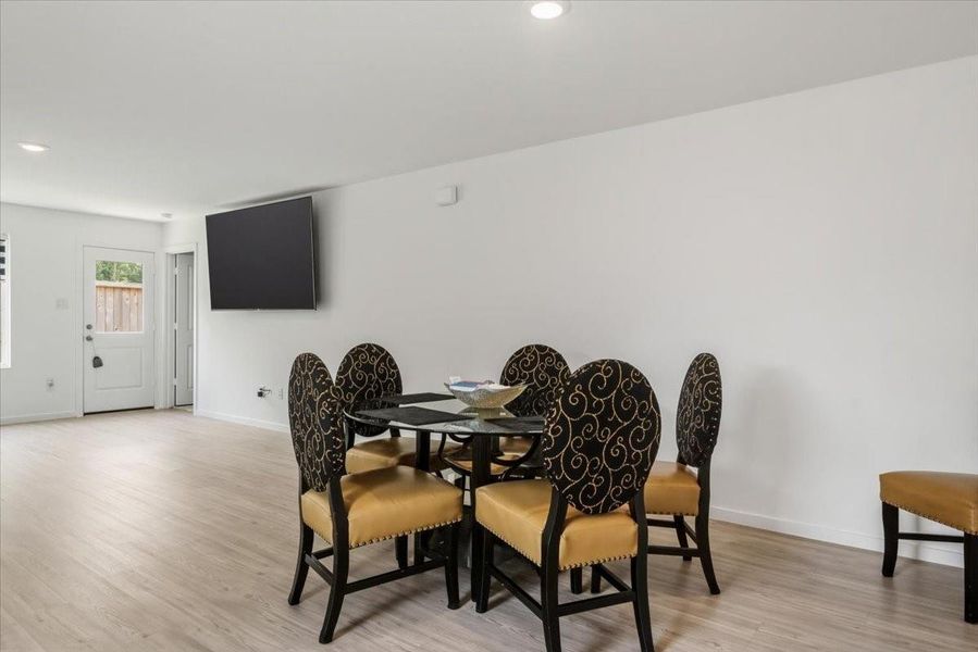 Furnished interior view inside a new home in Tavola, New Caney (Image 7).