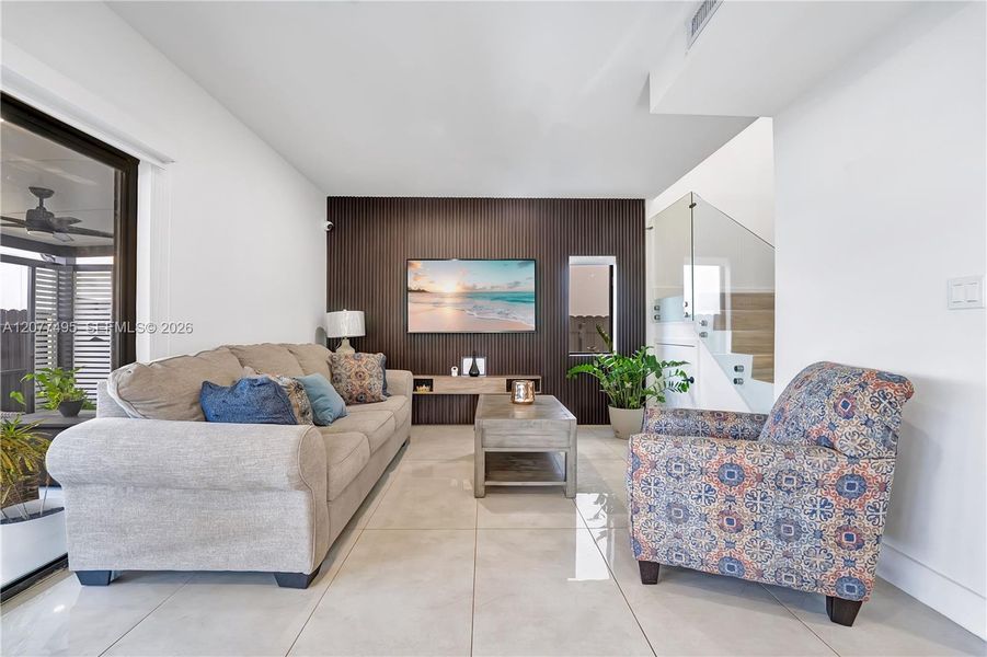 Furnished interior view inside a new home in , Florida City (Image 17). Furnished interior view inside a new home in , Florida City (Image 17).