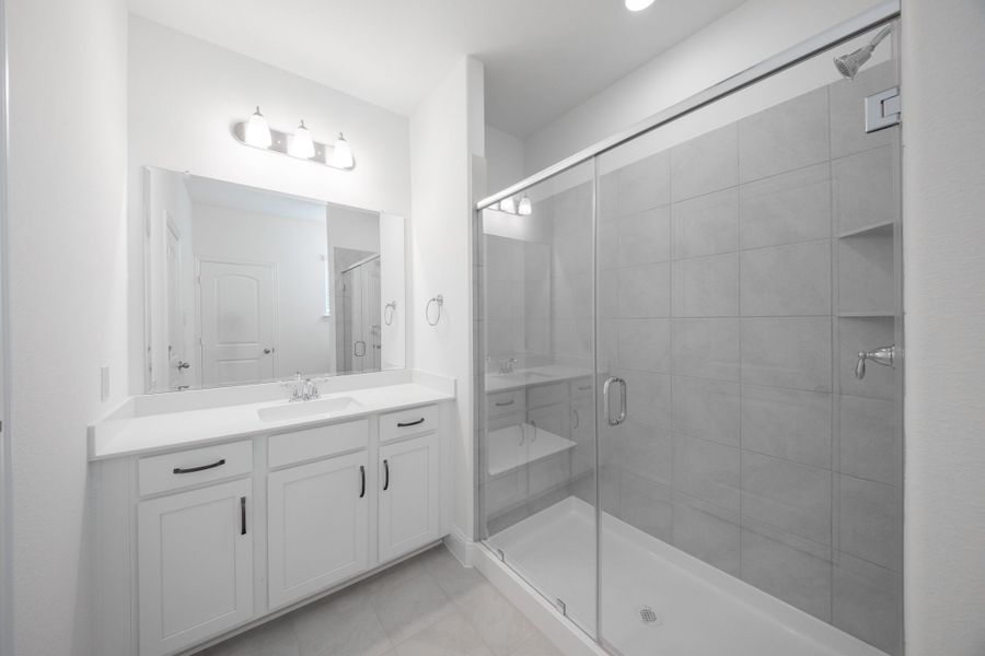 Furnished interior view inside a new home in Bayside, Rowlett (Image 7).