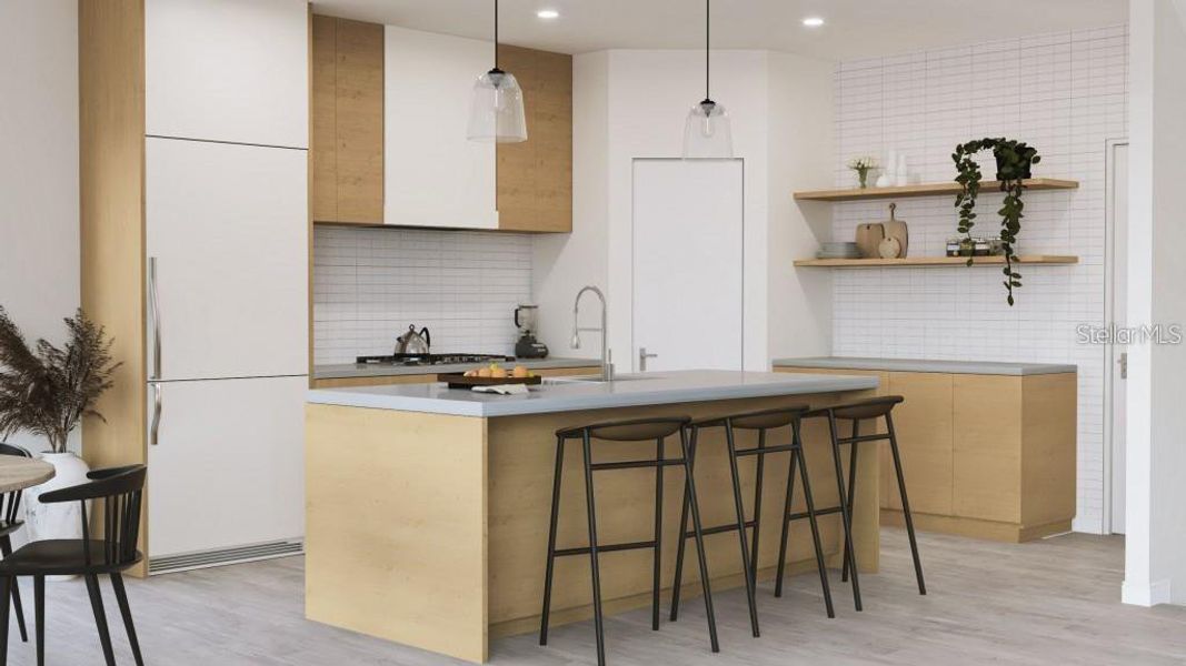 Furnished interior view inside a new home in , Myakka City (Image 6).