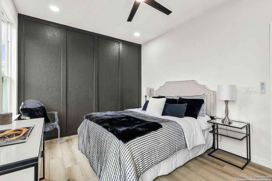 Furnished interior view inside a new home in , San Antonio (Image 16). Furnished interior view inside a new home in , San Antonio (Image 16).