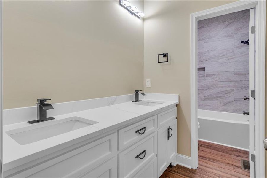 Furnished interior view inside a new home in , Conyers (Image 6).