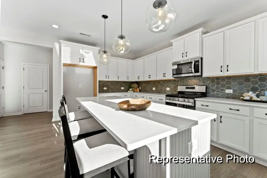 Furnished interior view inside a new home in Reedy Fork Middleton, Greensboro (Image 6).