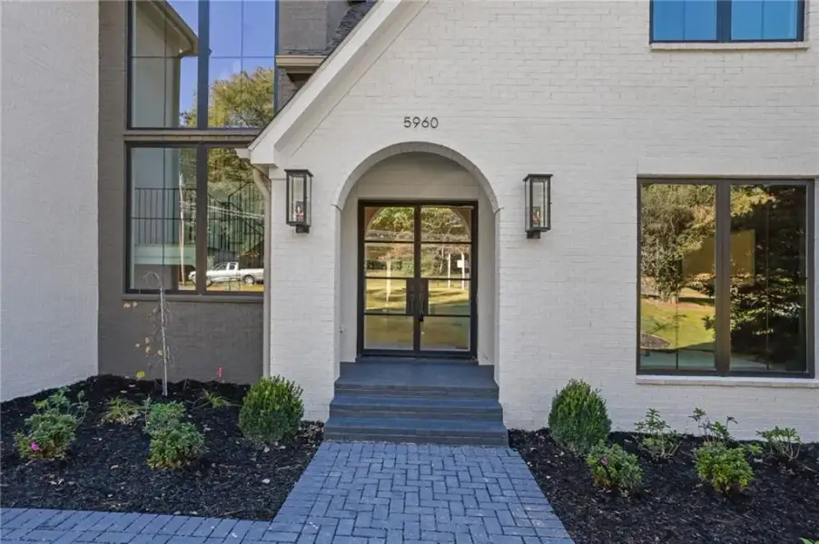 Exterior details and patio area of a home in , Sandy Springs (Image 34).