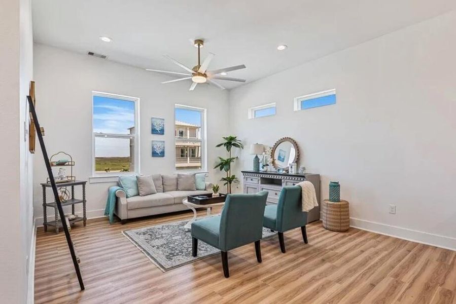 Furnished interior view inside a new home in , Bolivar (Image 25).