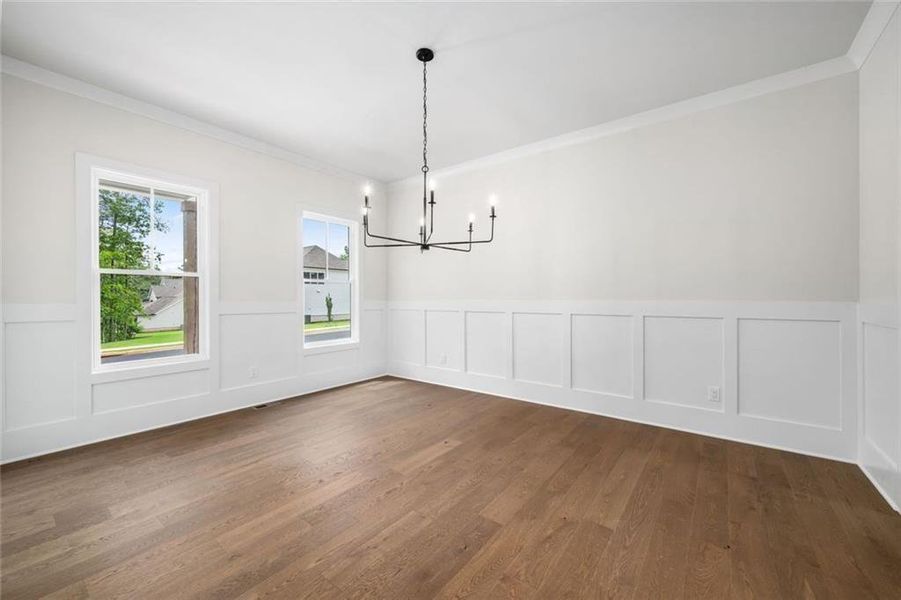 Spacious, unfurnished interior of a new home in , Atlanta (Image 92).