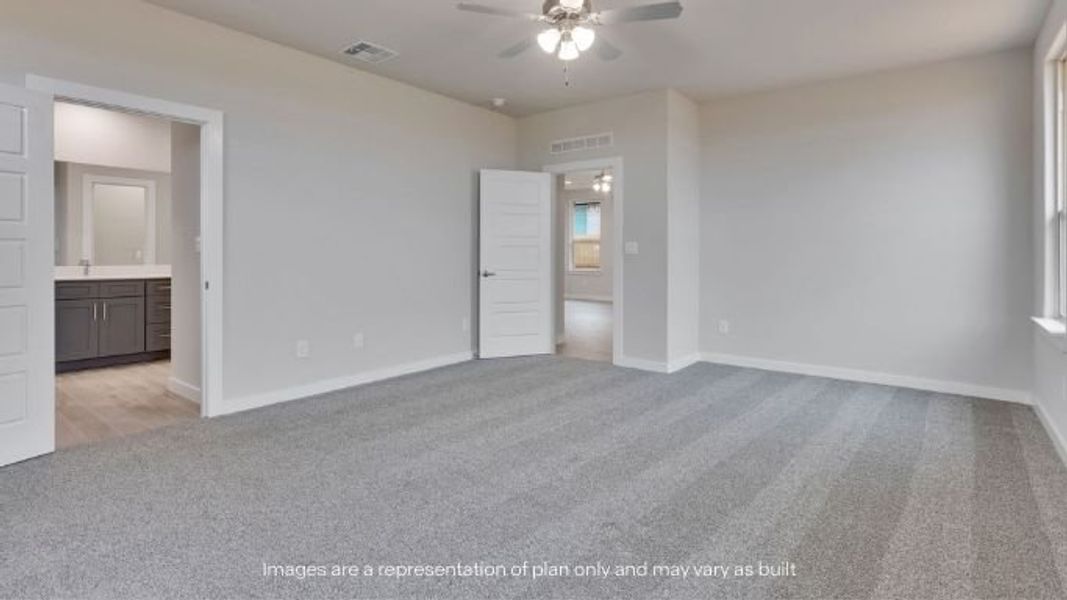 Spacious, unfurnished interior of a new home in Homestead at Parks Bell Ranch, Odessa (Image 24). Spacious, unfurnished interior of a new home in Homestead at Parks Bell Ranch, Odessa (Image 24).