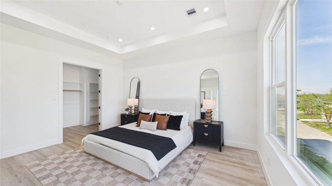 Furnished interior view inside a new home in , Houston (Image 46).