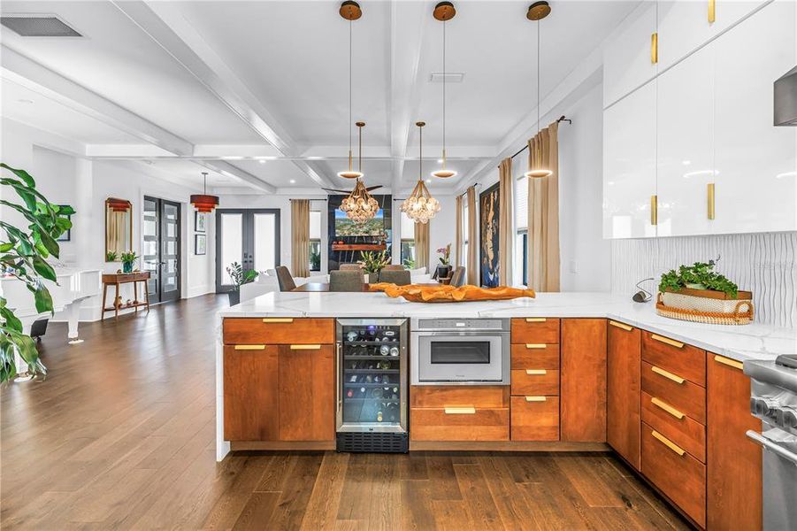 Furnished interior view inside a new home in , St. Petersburg (Image 10).