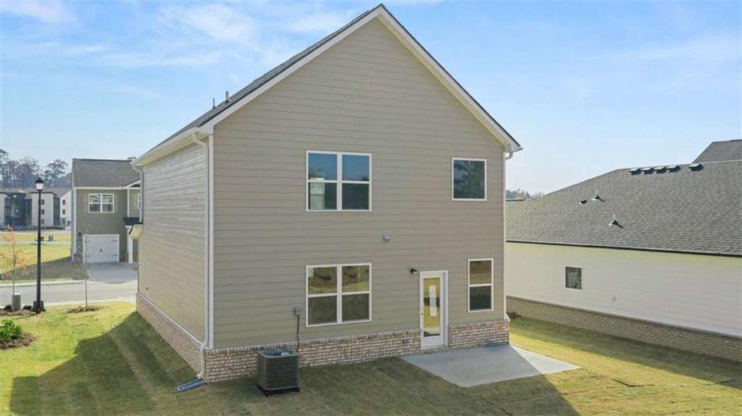 Exterior details and patio area of a home in WillowBrook, Winder (Image 4).