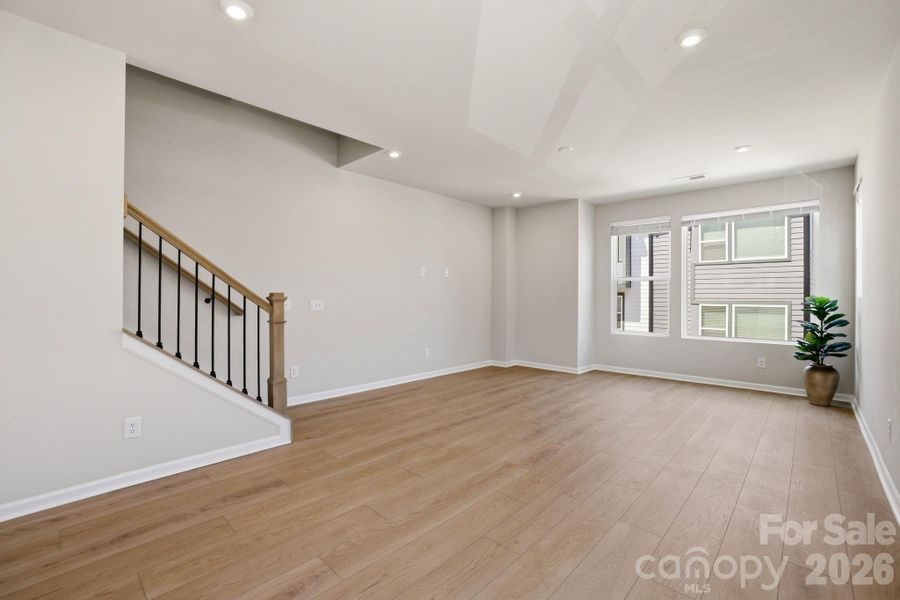 Spacious, unfurnished interior of a new home in , Charlotte (Image 30).