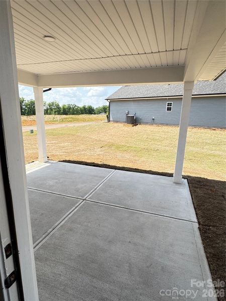 Exterior details and patio area of a home in Kerns Ridge, Salisbury (Image 23). Exterior details and patio area of a home in Kerns Ridge, Salisbury (Image 23).