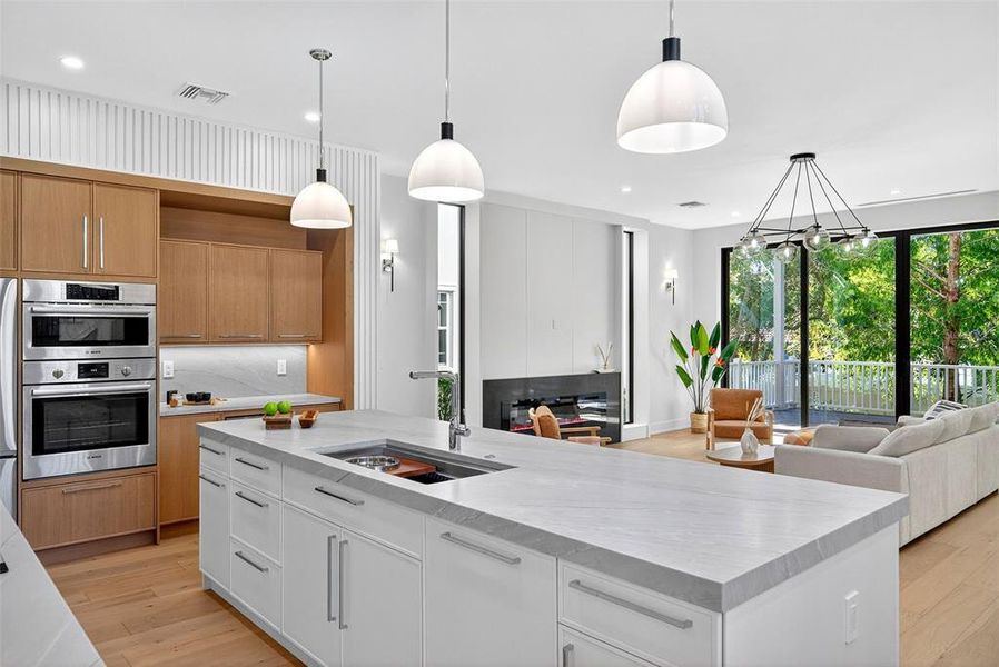 Furnished interior view inside a new home in , Sarasota (Image 16).