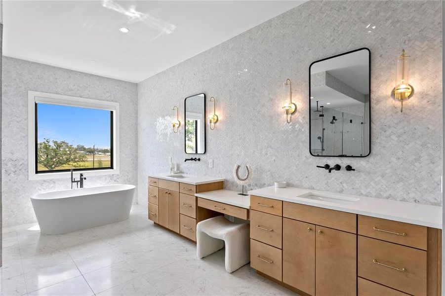 Furnished interior view inside a new home in , Tampa (Image 24). Furnished interior view inside a new home in , Tampa (Image 24).