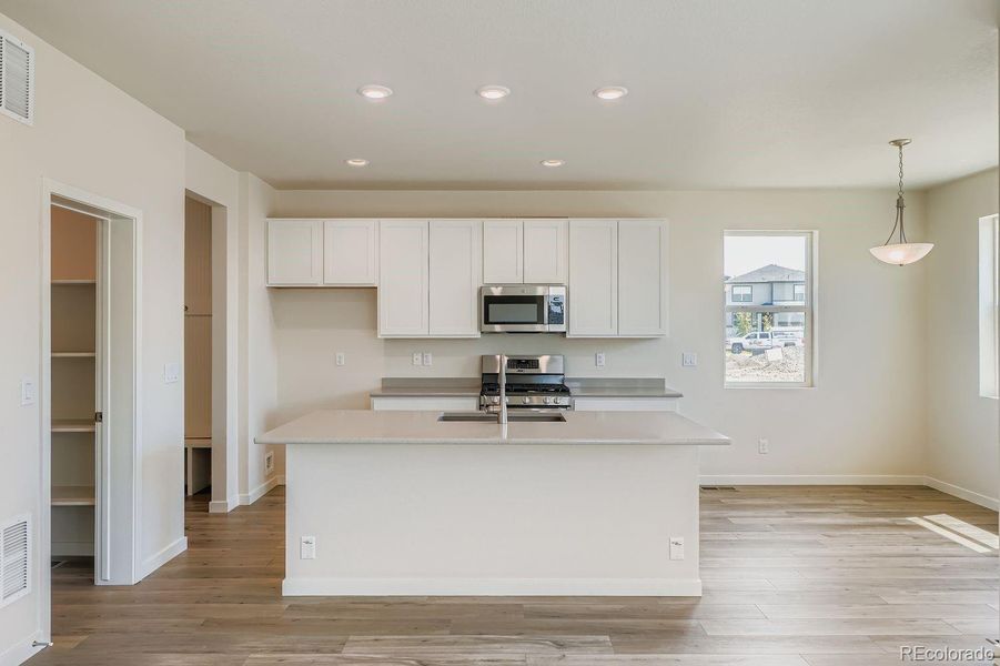 Furnished interior view inside a new home in Buffalo Highlands – Commerce City, Commerce City (Image 12).