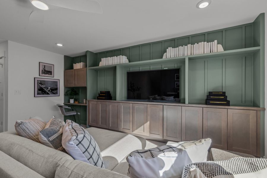Representative furnished interior of a home built from the The Boardwalk by Chesapeake Homes in Terrapin, Leland (Image 57). Representative furnished interior of a home built from the The Boardwalk by Chesapeake Homes in Terrapin, Leland (Image 57).