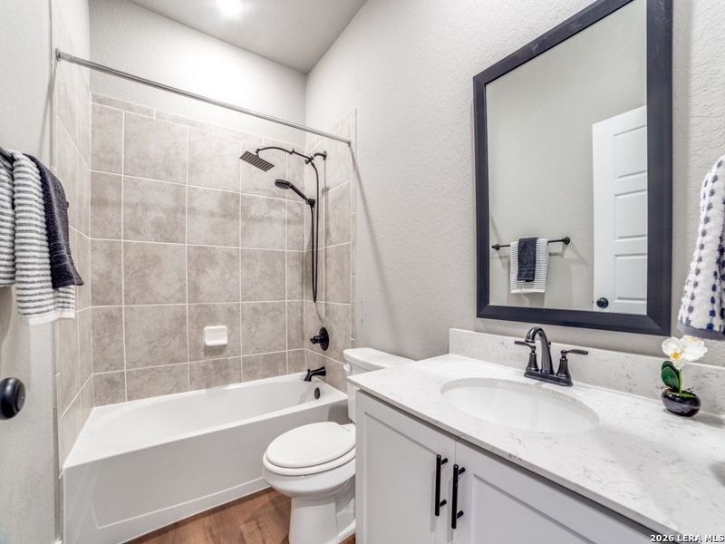 Furnished interior view inside a new home in Stillwater Ranch, San Antonio (Image 6).