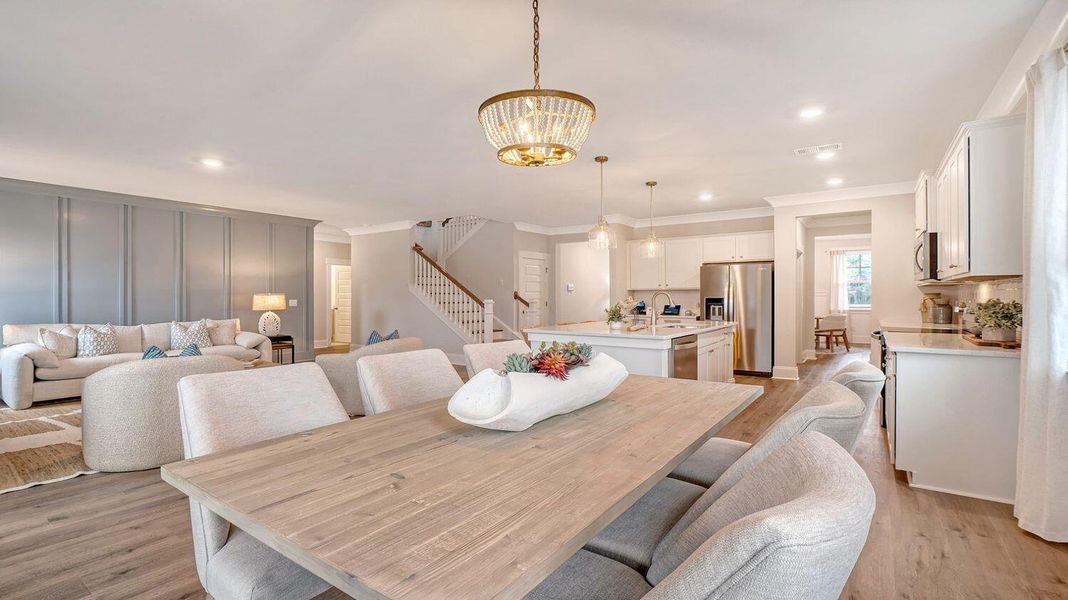 Furnished interior view inside a new home in Sheep Island, Summerville (Image 8).