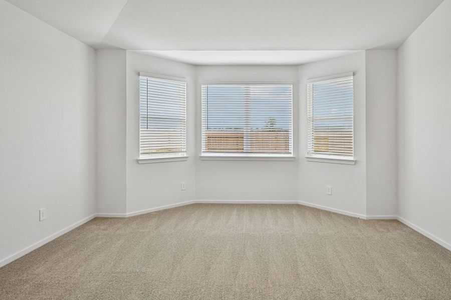 Spacious, unfurnished interior of a new home in Riviera Pines - Premier Series, Huffman (Image 26).