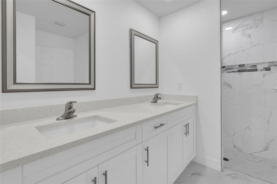 Furnished interior view inside a new home in , Cape Coral (Image 10).