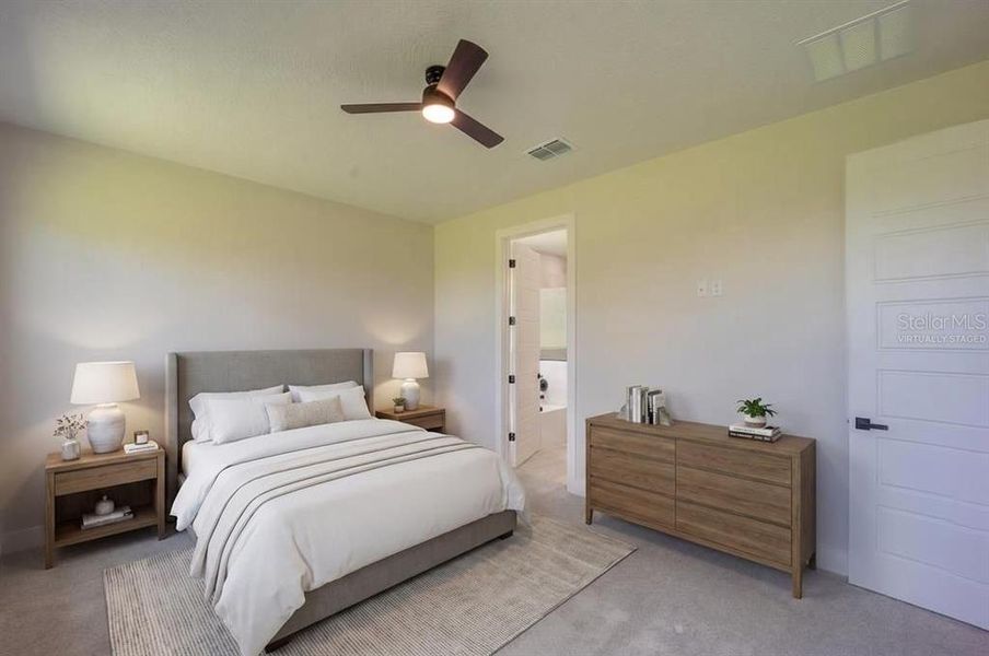 Furnished interior view inside a new home in , St. Cloud (Image 7).