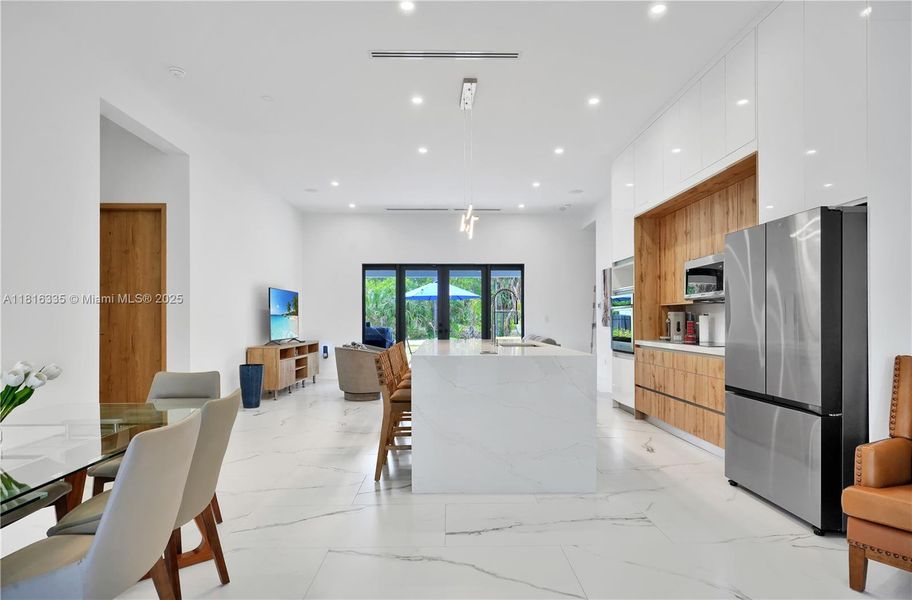 Furnished interior view inside a new home in , Naples (Image 20).