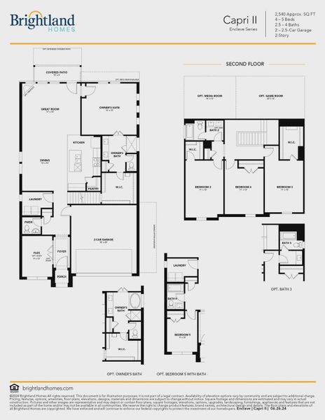 Capri First Floor Plan