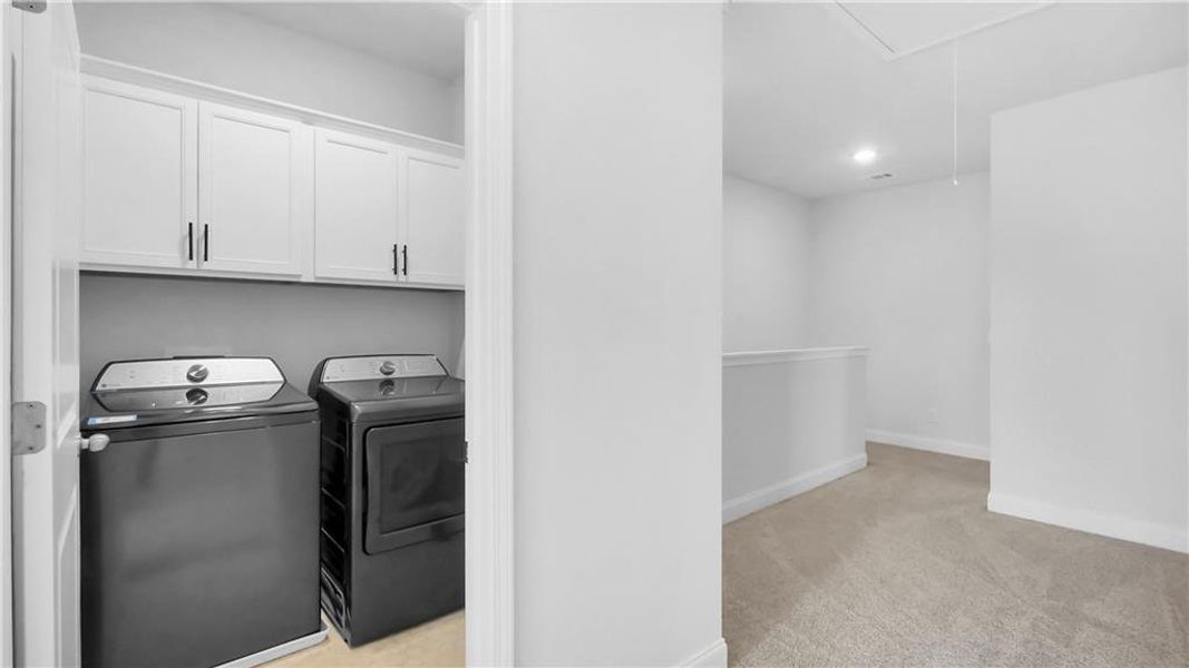 Furnished interior view inside a new home in , Sugar Hill (Image 10). Furnished interior view inside a new home in , Sugar Hill (Image 10).