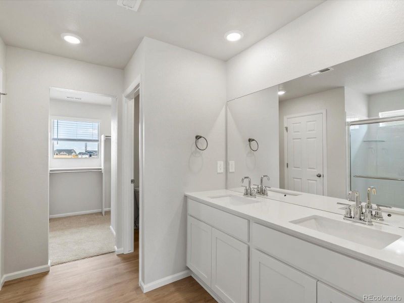 Furnished interior view inside a new home in Revere at Johnstown, Johnstown (Image 8). Furnished interior view inside a new home in Revere at Johnstown, Johnstown (Image 8).