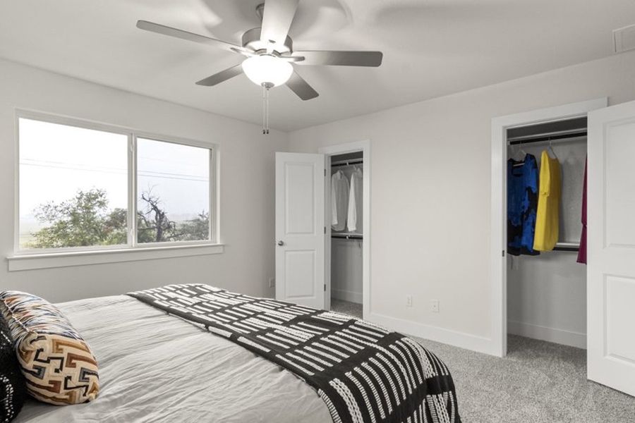 Representative furnished interior of a home built from the Brazos by Pacesetter Homes in Saddle Creek Twinhomes, Georgetown (Image 16). Representative furnished interior of a home built from the Brazos by Pacesetter Homes in Saddle Creek Twinhomes, Georgetown (Image 16).