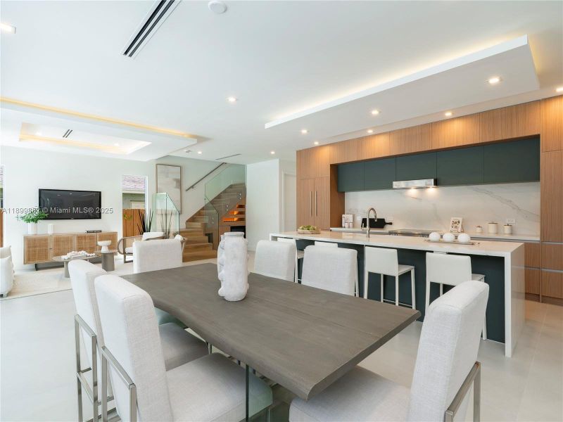 Furnished interior view inside a new home in , Fort Lauderdale (Image 8). Furnished interior view inside a new home in , Fort Lauderdale (Image 8).