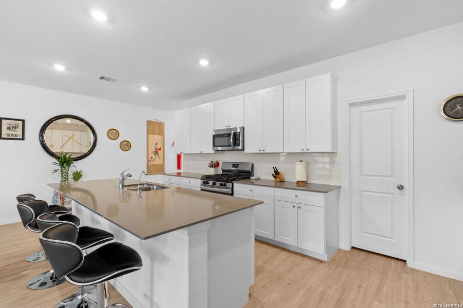 Furnished interior view inside a new home in Hidden Trails, Bulverde (Image 15).