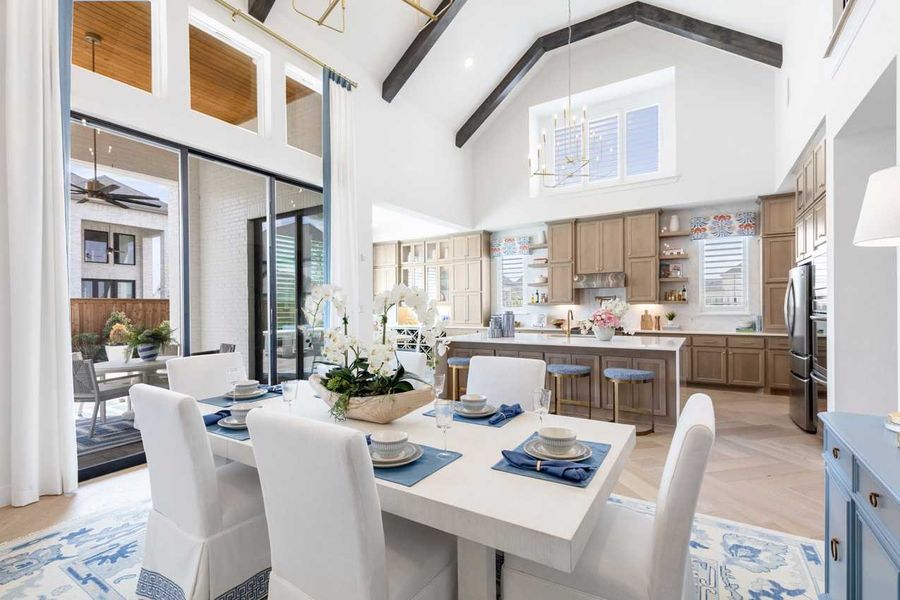 Representative Dining Room - some options shown