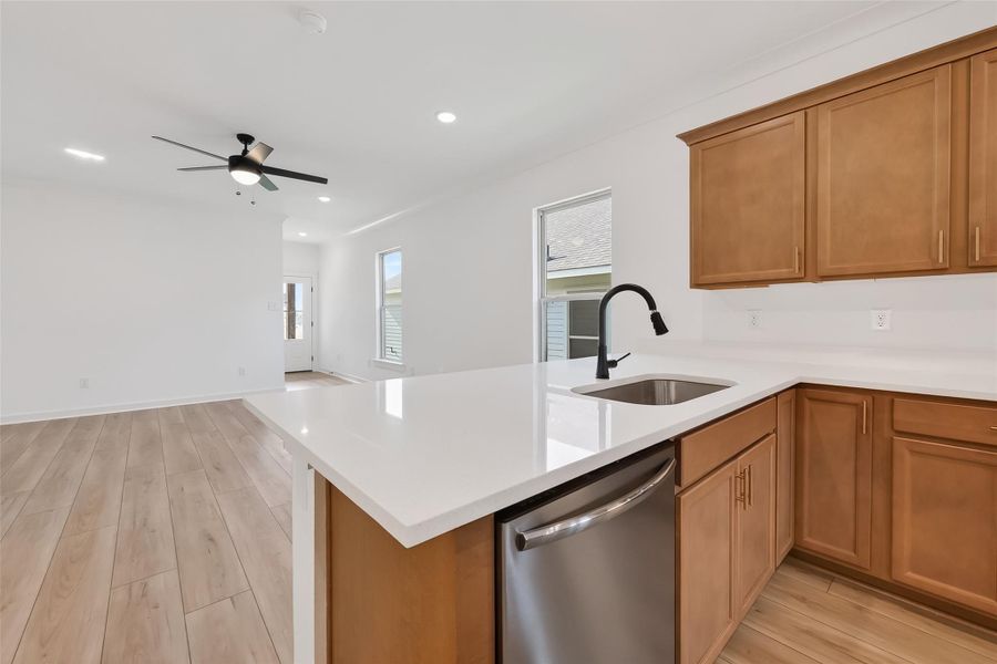 Furnished interior view inside a new home in Mostyn Springs, Magnolia (Image 9).
