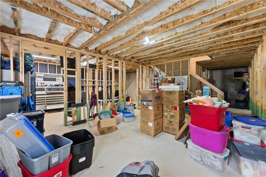 In-progress construction of a new home in , Dawsonville, GA (Image 60).