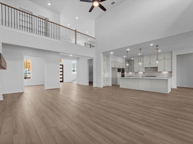 Spacious, unfurnished interior of a new home in Dunham Pointe, Cypress (Image 17).