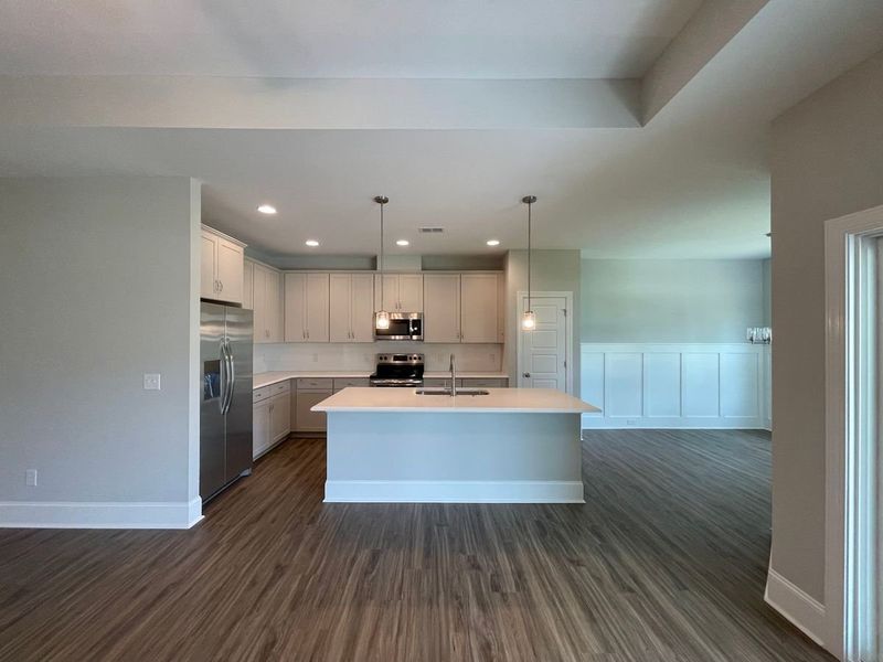 Representative furnished interior of a home built from the Birchwood by Bill Clark Homes in Osprey Landing, Southport (Image 3). Representative furnished interior of a home built from the Birchwood by Bill Clark Homes in Osprey Landing, Southport (Image 3).