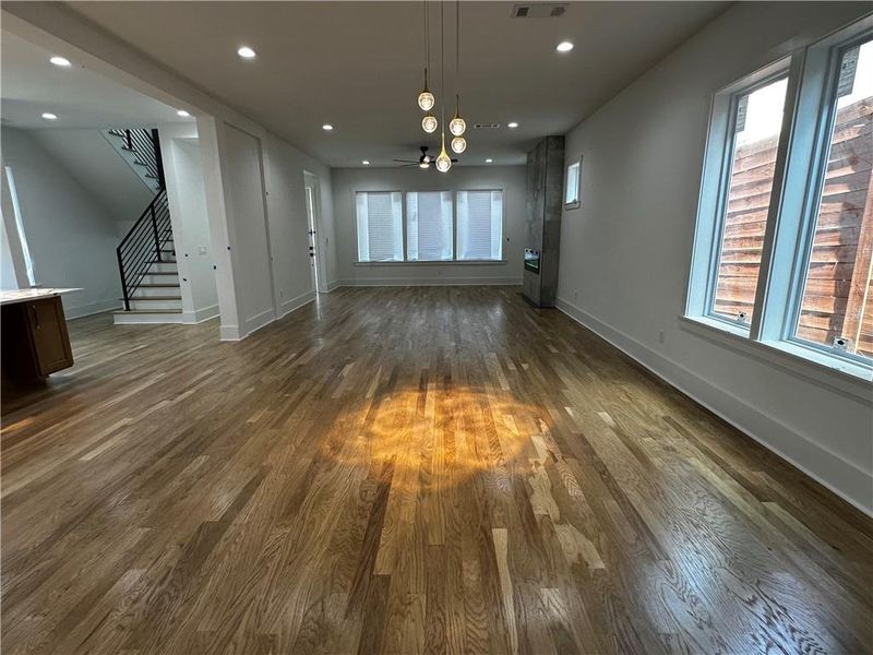 Spacious, unfurnished interior of a new home in , Atlanta (Image 18). Spacious, unfurnished interior of a new home in , Atlanta (Image 18).