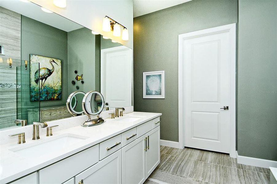 Furnished interior view inside a new home in , Nokomis (Image 16).