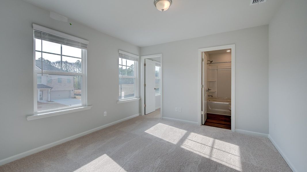 Furnished interior view inside a new home in Hamilton Lakes, Loganville (Image 19).