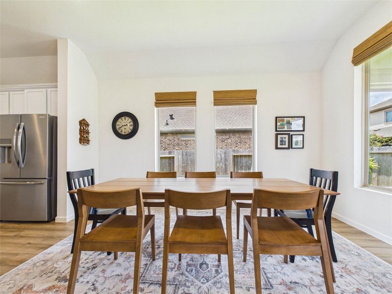 Furnished interior view inside a new home in Westwood, League City (Image 9).
