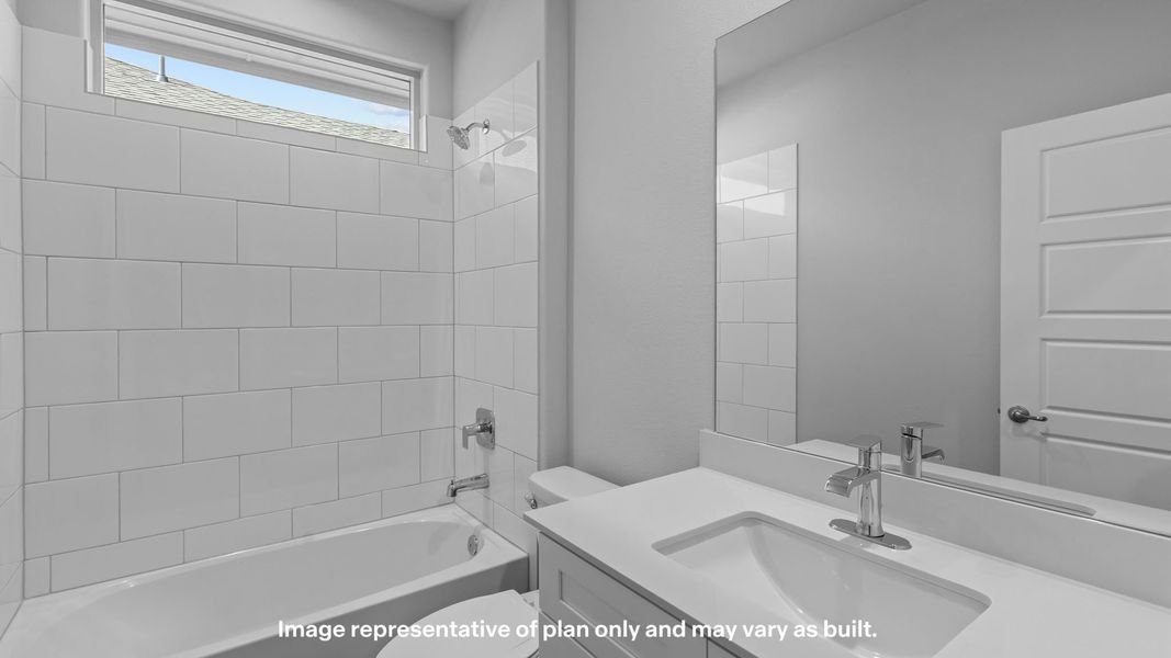 Furnished interior view inside a new home in Northwest Passage, Midland (Image 9). Furnished interior view inside a new home in Northwest Passage, Midland (Image 9).